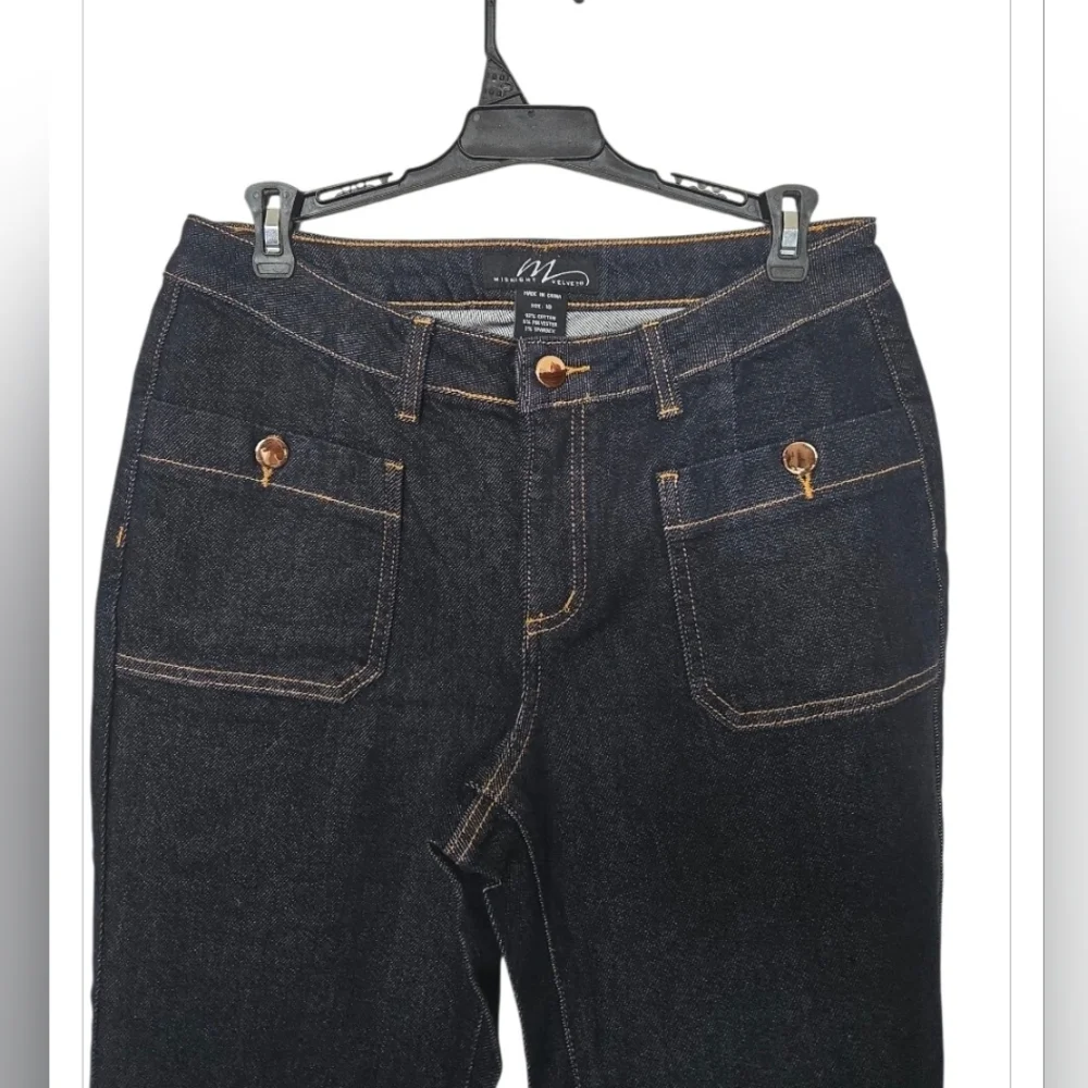 MIDNIGHT VELVET (New)Classic Blue Women's Jeans.Size 10 - Picture 3 of 12